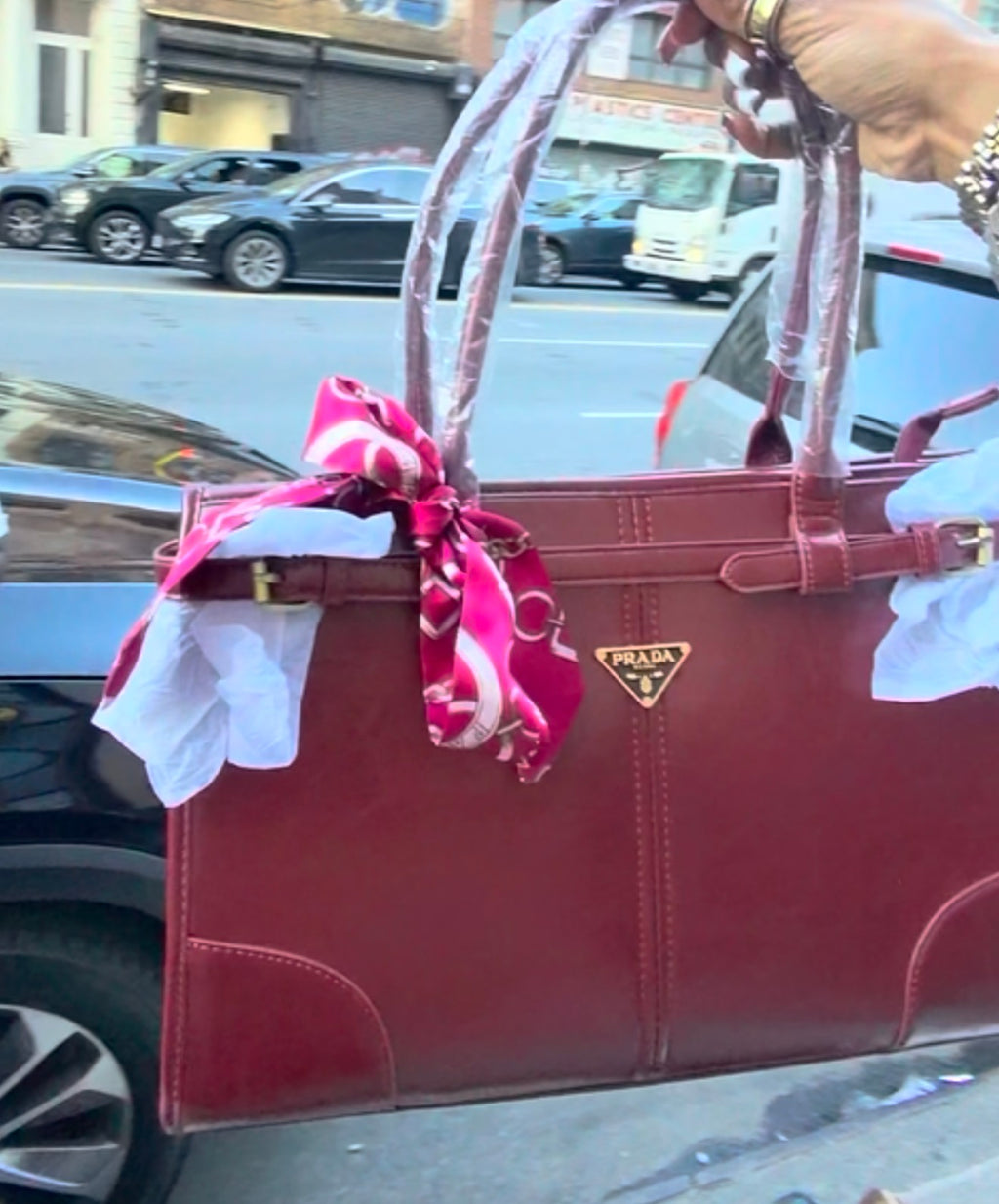 Prada RedRum Bag
