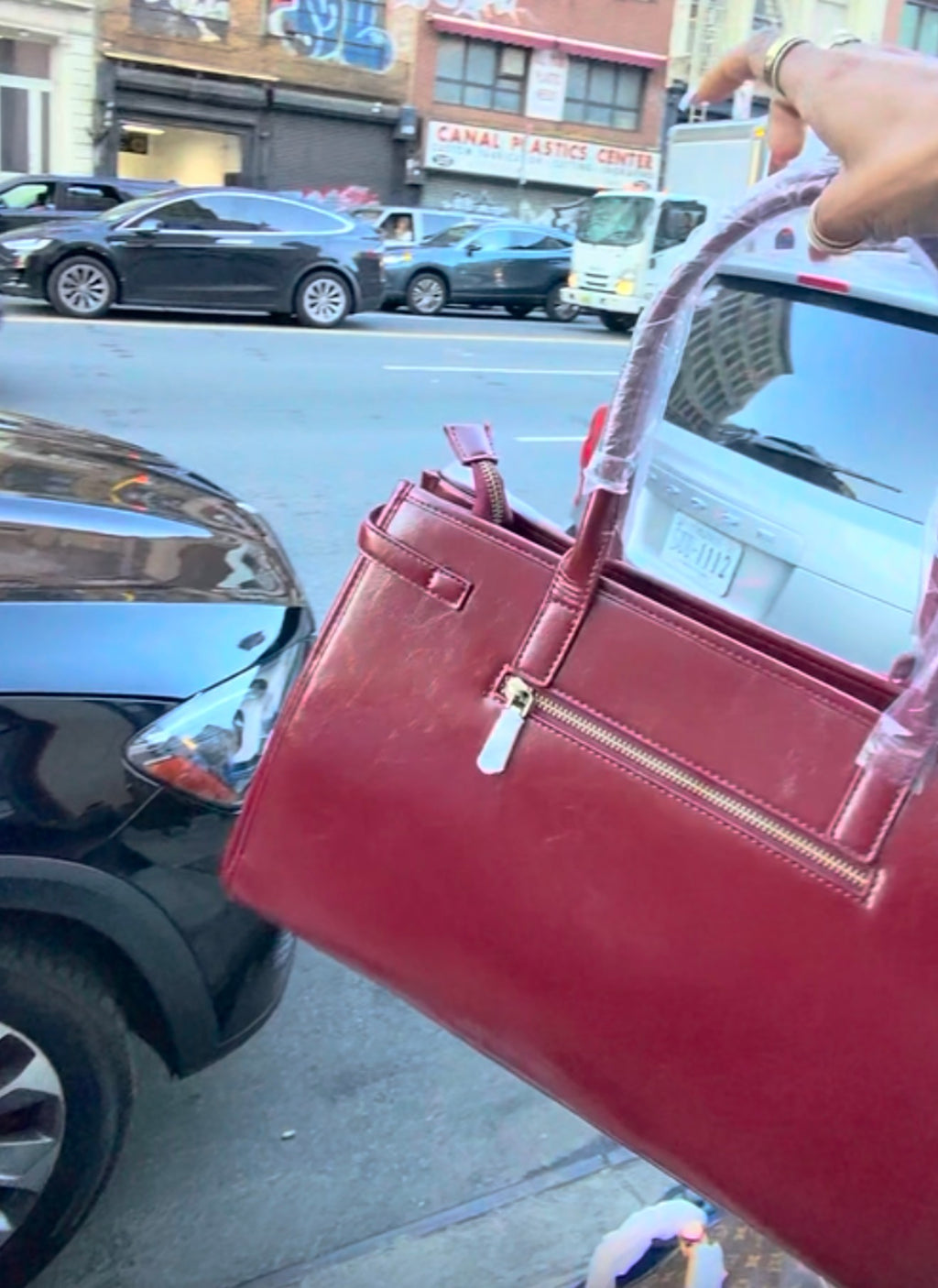 Prada RedRum Bag