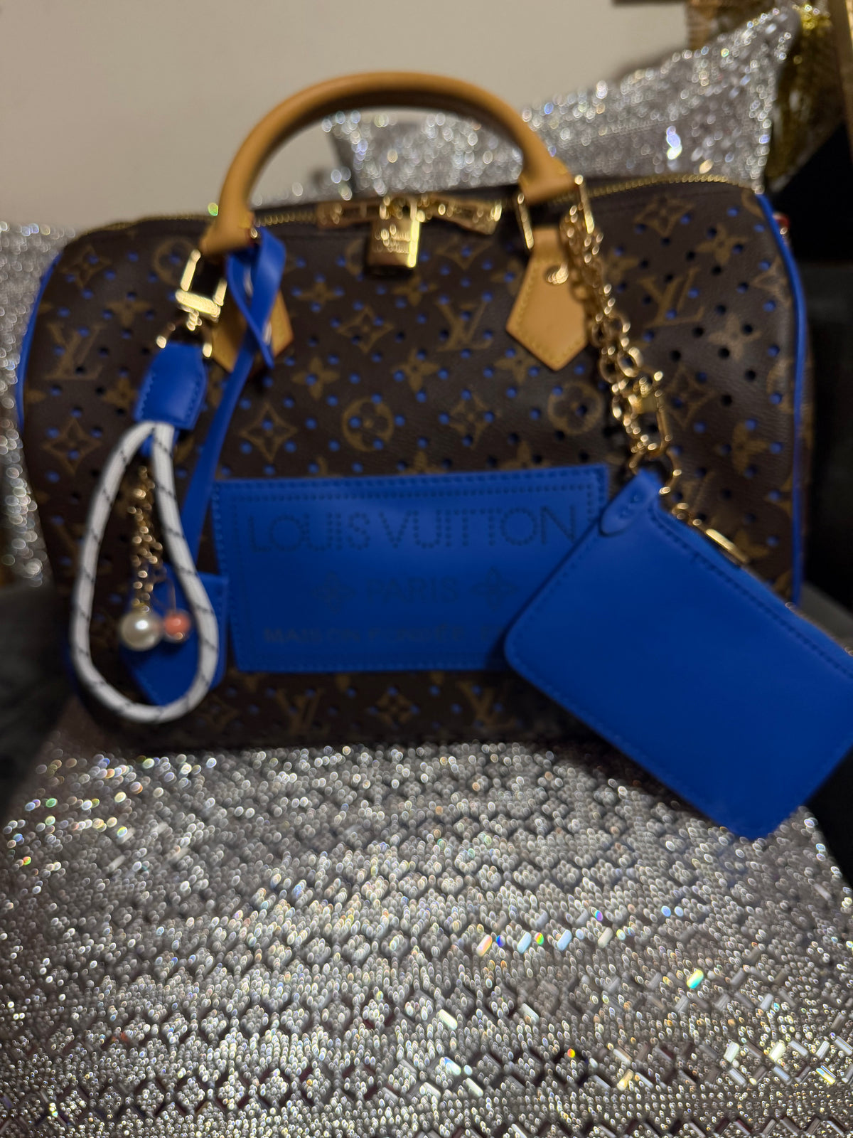 LV New Blue Speedy