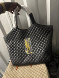 YSL large Leather Tote