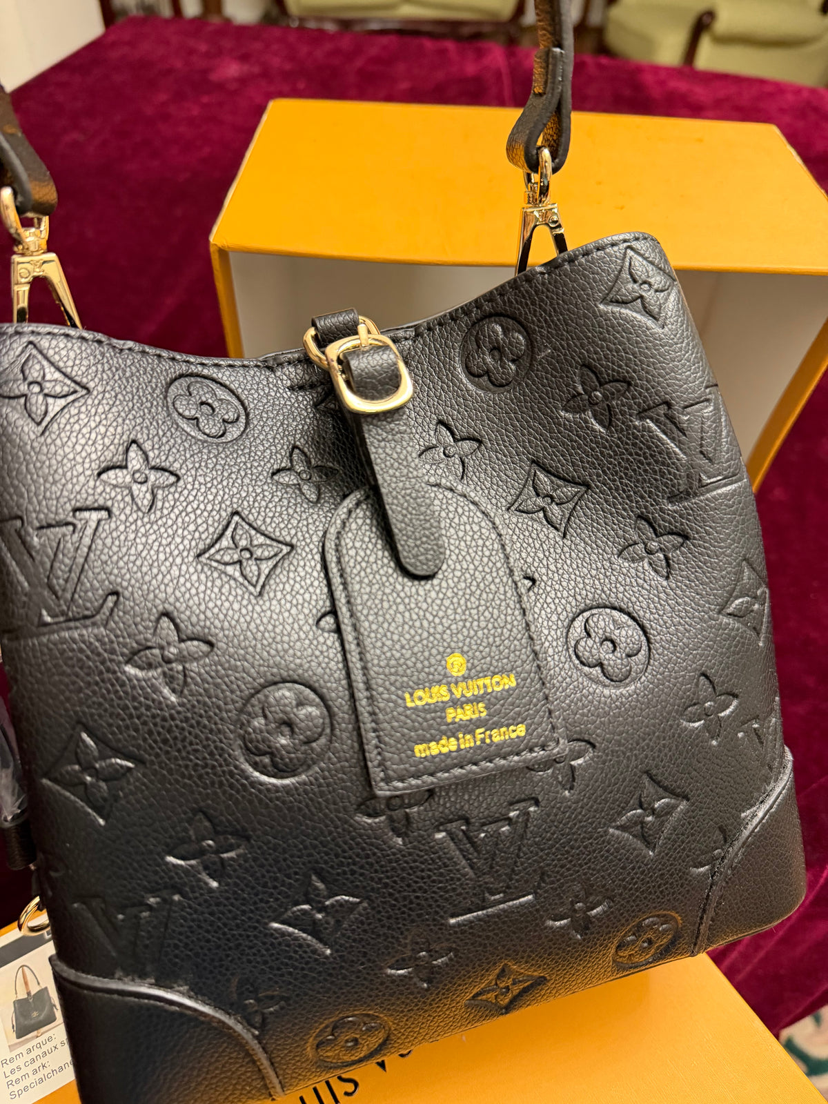 Louis Vuitton bucket bag