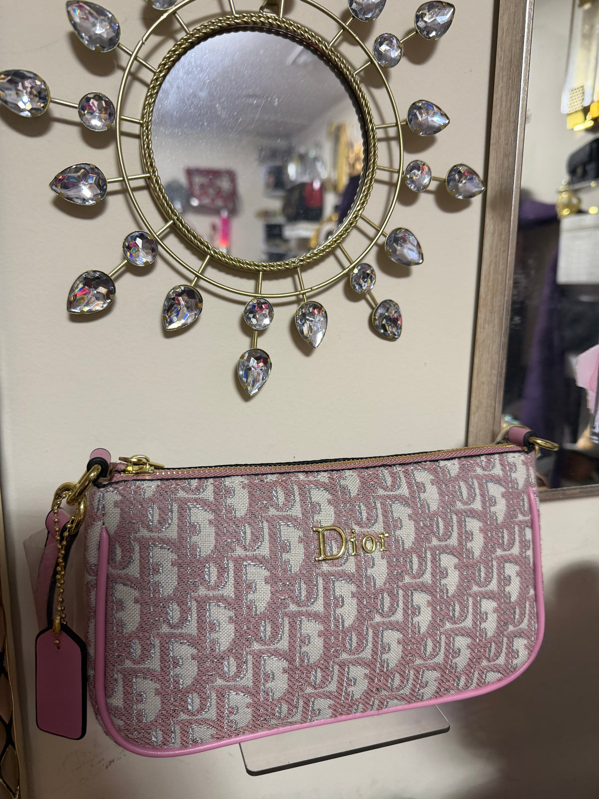 Pink Dior Small purse