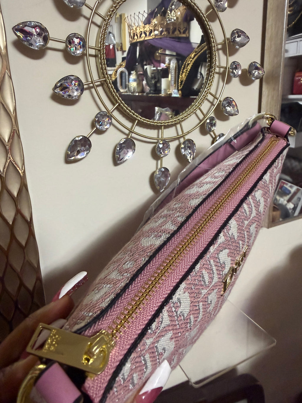 Pink Dior Small purse