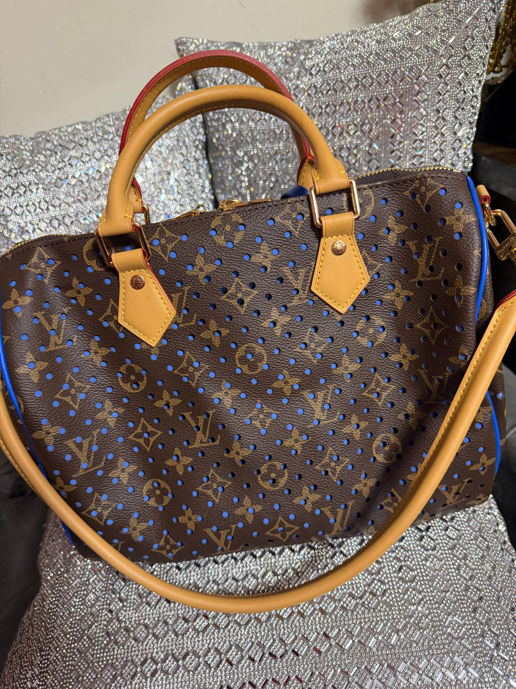 LV New Blue Speedy