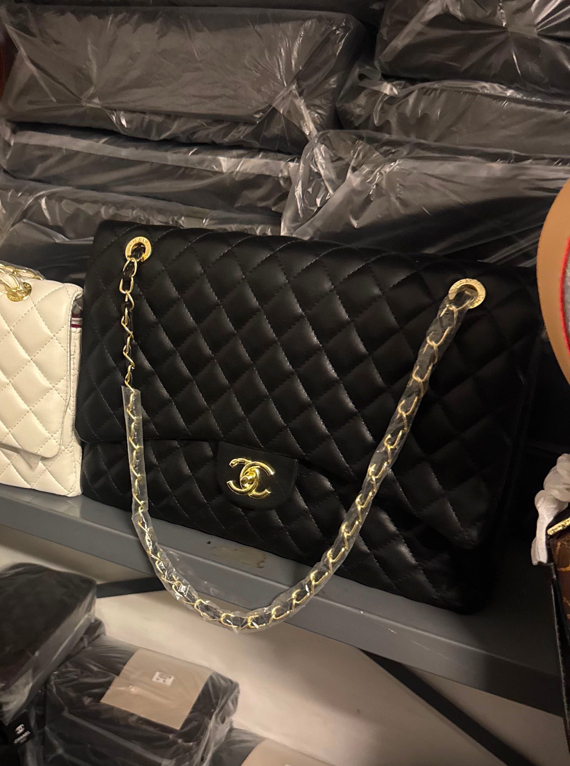 Over size CC Bag Gold Hardware