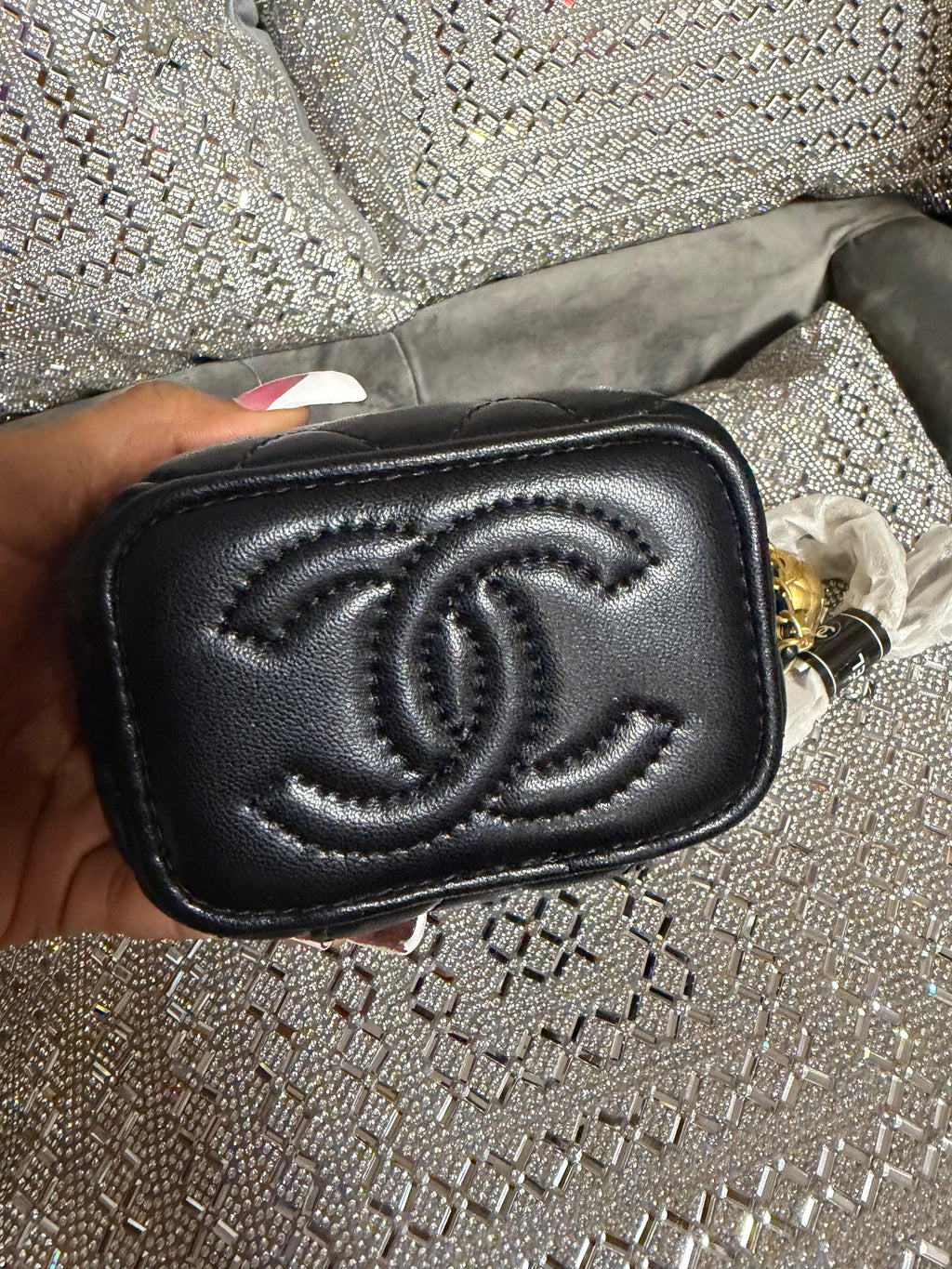 CC mini vanity w/ball chain