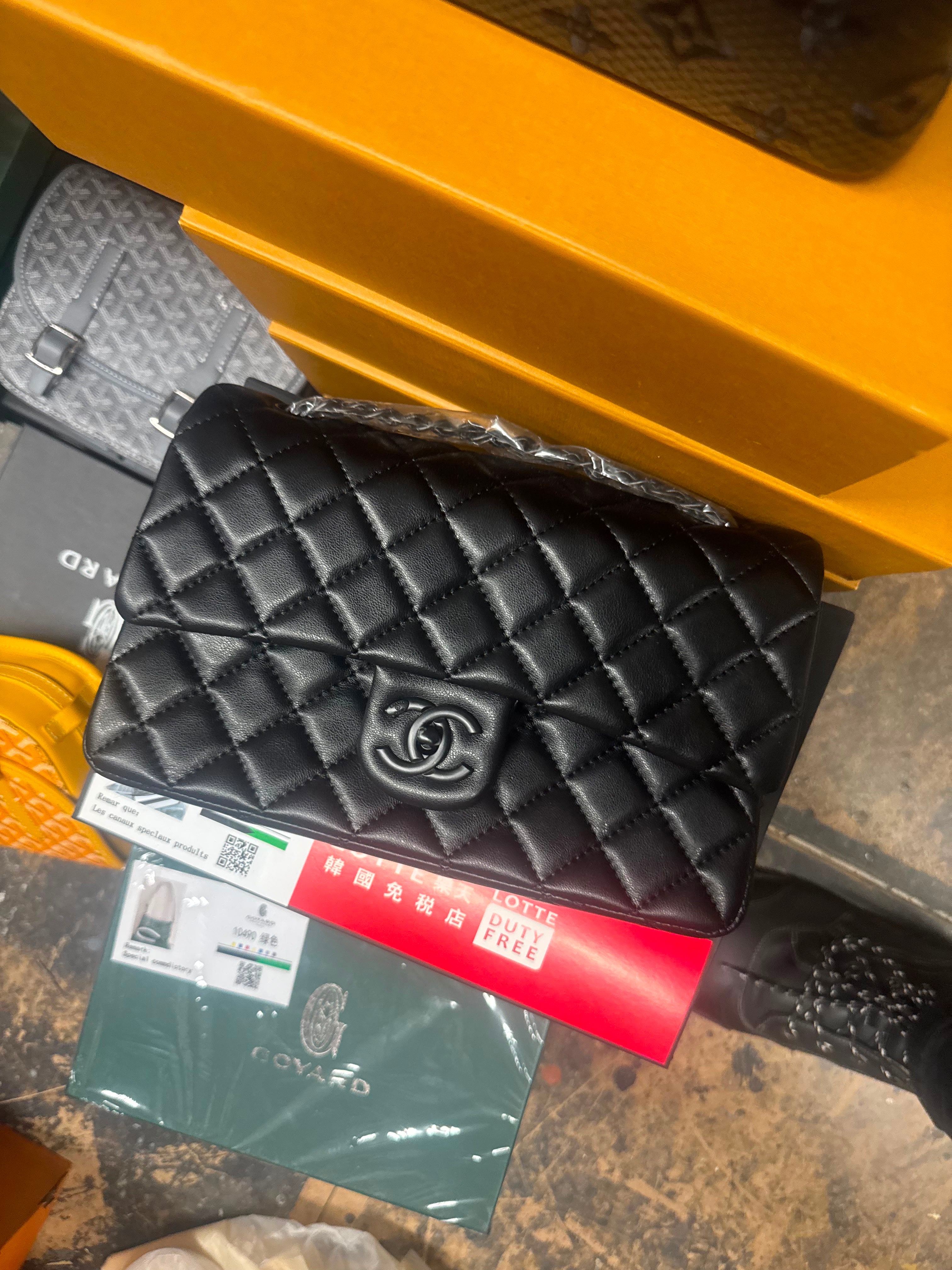 CC Black Hardware  Bag