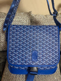 Goyard Blue Messenger Bag