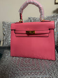 Pink Hermes Kelly Bag