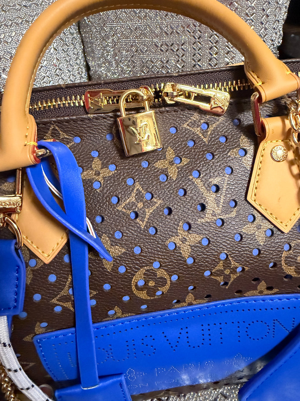 LV New Blue Speedy