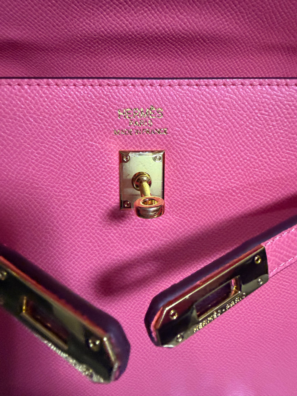 Pink Hermes Kelly Bag