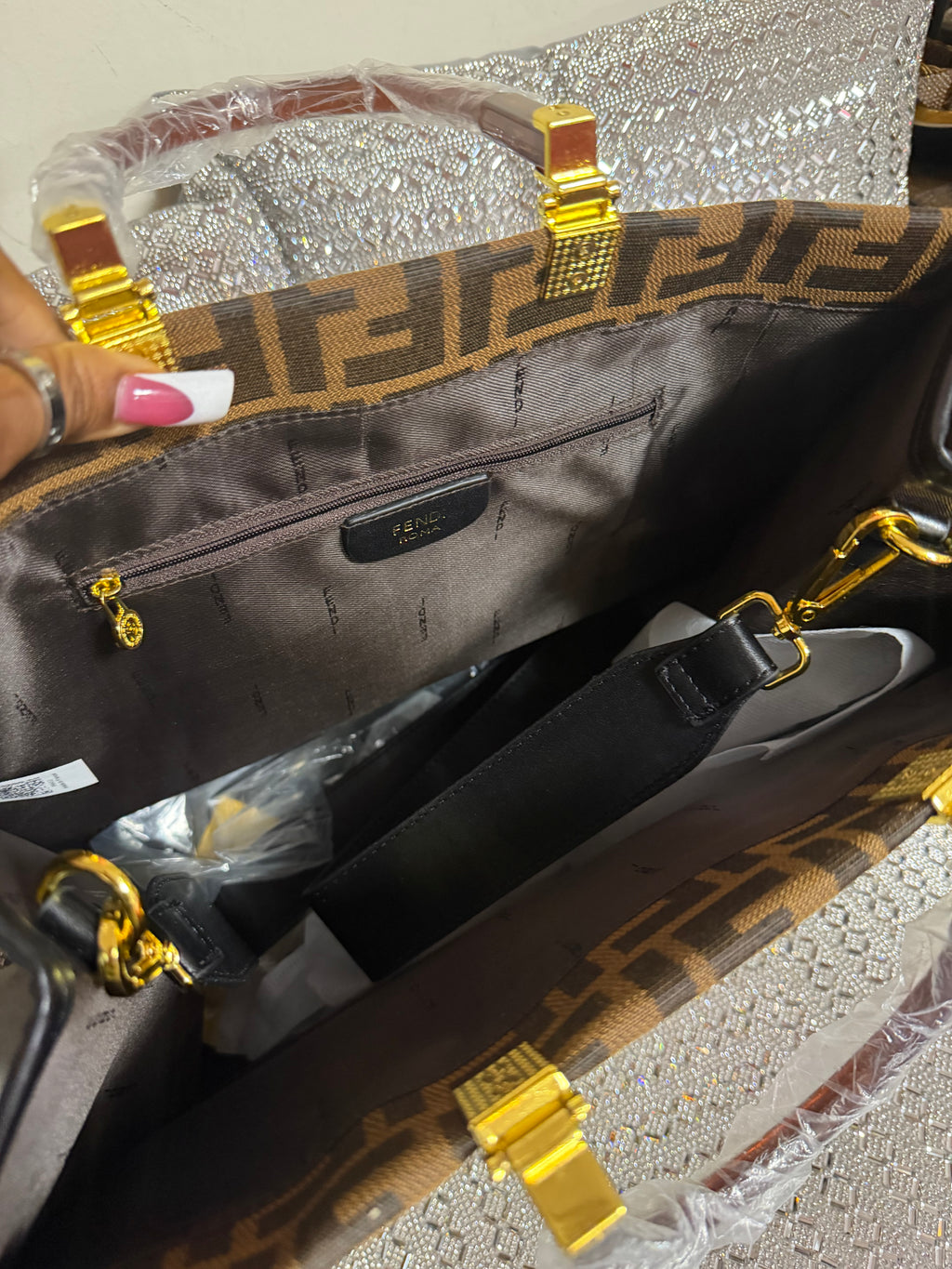 Fendace Bling bag