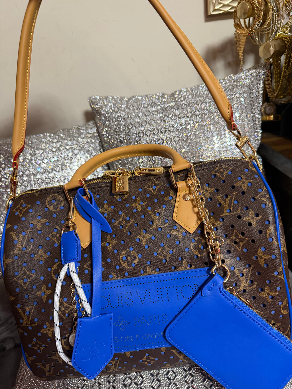 LV New Blue Speedy