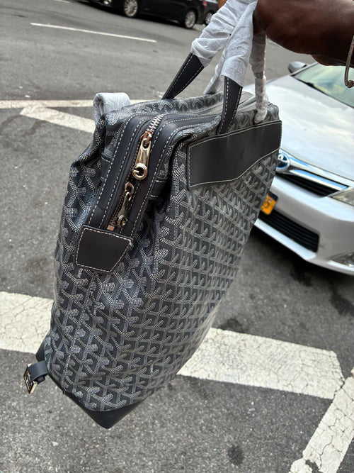 Black Goyard Backpack